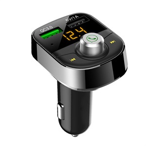 现代车载MP3播放器多功能蓝牙接收器音乐U盘汽车点烟器车载充电器,徕本