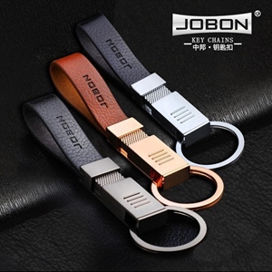 正品JOBON中邦钥匙扣高档汽车钥匙扣挂扣商务穿皮带扣定制批发007,环泰车饰,波慢