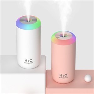 七彩灯车载加湿器 小型桌面空气清新便携车载USB加湿器定制,德忠