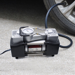DC12V车载双缸金属充气泵 汽车充气泵轮胎打气泵 AC-580,振涛车品