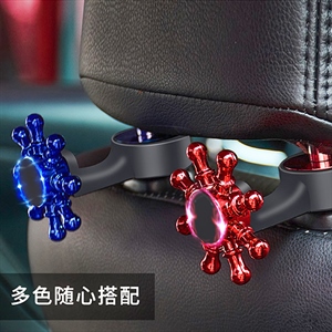 二合一车载挂钩椅背隐藏式后排支架多功能汽车用创意车内用品,振涛车品
