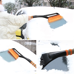 汽车用除雪铲玻璃清雪霜铲子冰雪器刮雪板 除冰二合一可拆卸雪刷,振涛车品