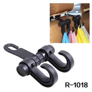 A品新料 车载小挂钩 椅背挂钩双挂钩 二合一挂钩 OPP包装 R-1018,振涛车品