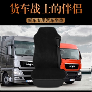 新款毛绒冬季货车坐垫,手牵手