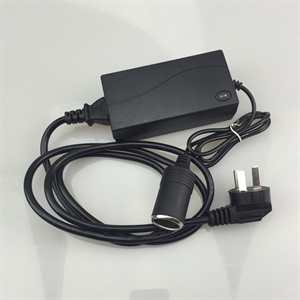 220V转12V汽车载冰箱吸尘器气泵家用电源转换点烟器充电器变压器,义乌品彩