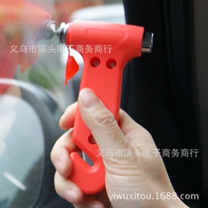 车载多功能二合一锤救生锤汽车逃生锤破窗器应急工具 彩盒装,义乌品彩