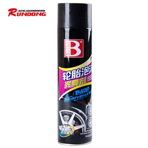 保赐利 B-1107 轮胎光亮剂 汽车轮胎保养上光增亮泡沫剂650ml,润东车饰,嘉际座套七座