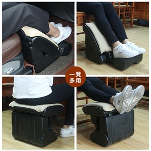 汽车脚凳 搁脚凳 按摩脚凳 折叠坐凳 商务车用脚凳 BN-E01-1C,润东车饰