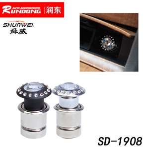 舜威 12V车用点烟插头 带钻点烟器 点烟头汽车用品 SD-1980,润东车饰