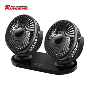 车载风扇12V/24V通用 家用办公迷你风扇 大功率 夏季大风力风扇,润东车饰