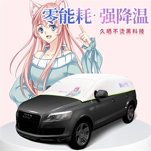 2022年新款猫妖的诱惑黑科技制冷、降温半罩＆车罩,明丰,后备箱垫五菱宏光
