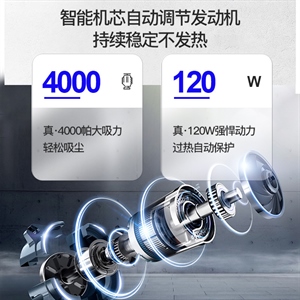 车载吸尘器12V汽车大功率汽车强力手持干湿两用家用车用吸尘器,义乌品彩