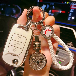 五菱银边汽车钥匙包,炫染车品,咖贝罗