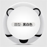 黑白色圆形